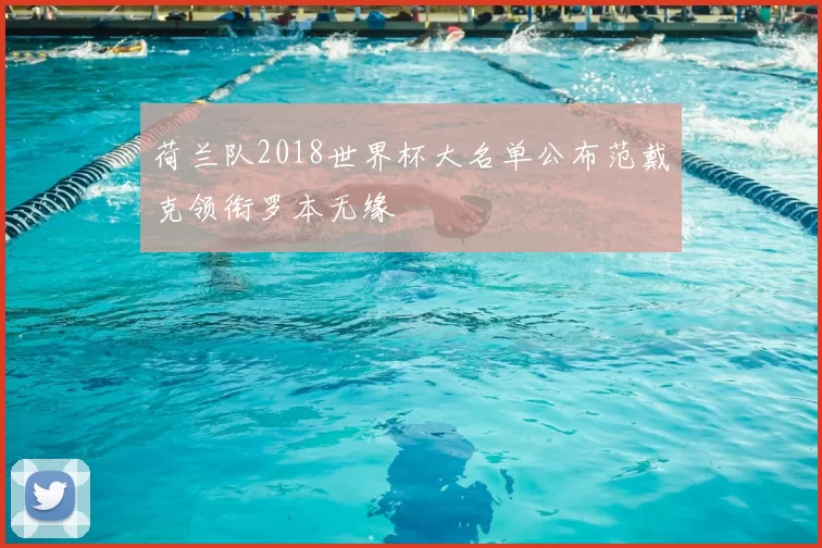 荷兰队2018世界杯大名单公布范戴克领衔罗本无缘