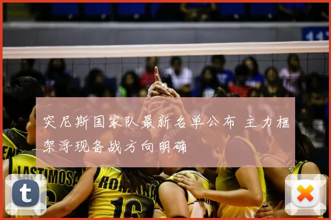 突尼斯国家队最新名单公布 主力框架浮现备战方向明确